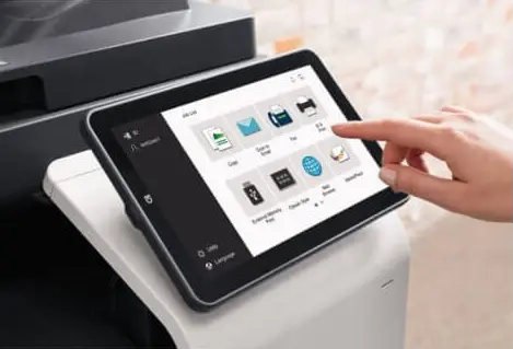 Develop ineo+ 250i panel dotykowy<br />
